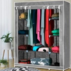 Шкаф складной тканевый HCX 153NT серый