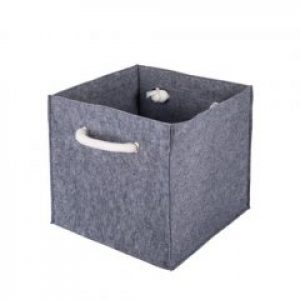 Короб фетровый с ручками-шнурами 32х32х32 см (11834501)