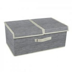 Короб Homax серый с крышкой 50x30x20 см (12044662)
