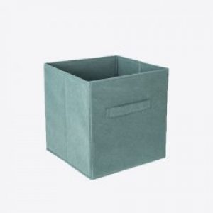 Короб текстильный SPACEO Tissus темно-зеленый 30х30х30 см (11937765)