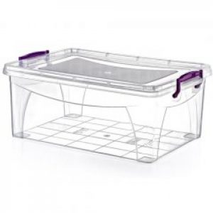 Бокс пластиковый Irak с крышкой 10 л (11895856)