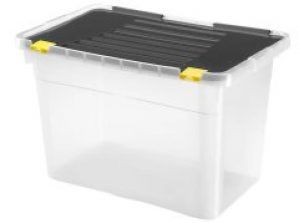 Ящик-контейнер пластиковый с крышкой Heidrun Dragon One 54л