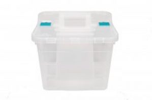 Ящик-контейнер пластиковый с двумя отделениями Heidrun Caddy 38*35*36см (HDR-1637)