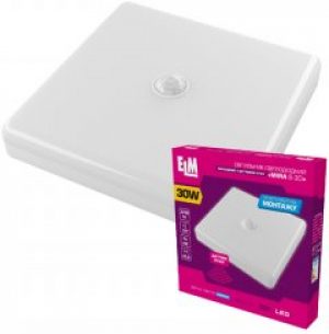Потолочный светильник ELM MIRA S-30W 6500K с датчиком движения (26-0106)