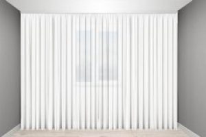 Тюль Декорин Плотный Шелк с утяжелителем 600х270 см 1 шт Белый