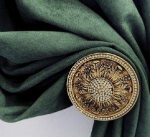 Держатель для штор с креплением в стену – Adagio Windows Decor D2079