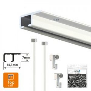 Комплект для підвісу картин Artiteq Top Rail 200см