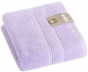 Махровое полотенце IDEIA Aqua Fiber Premium Сирень 70х140 см (4820227281367)