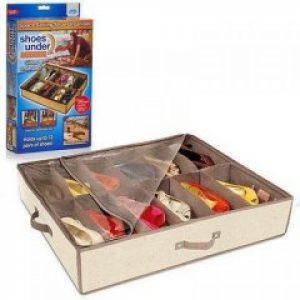 Вместительный органайзер для хранения обуви Shoes Under PLUS (005506)