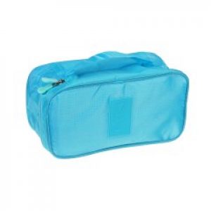 Дорожный органайзер Supretto для белья и косметики 27х14х10 см Голубой (56690002)