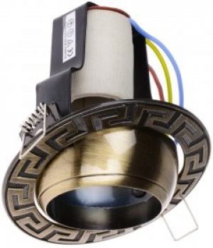 Светильник точечный Brille RO-50E AB (161303-2) 2 шт