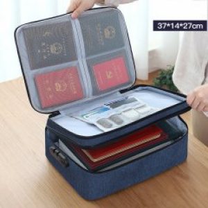 ДОРОЖНЫЙ КЕЙС ДЛЯ ДОКУМЕНТОВ И ГАДЖЕТОВ С КОДОВЫМ ЗАМКОМ Laundry Pouch DarkGray (org0033)