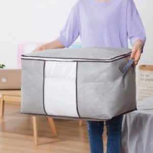 КОФР ДЛЯ БЕЛЬЯ Laundry Pouch Gray 60х42х36 см Серый (org3991)