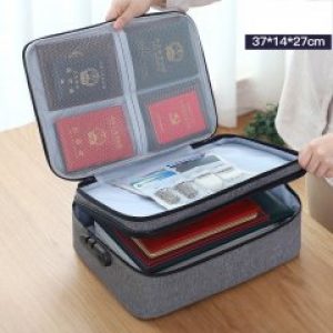 ДОРОЖНЫЙ КЕЙС ДЛЯ ДОКУМЕНТОВ И ГАДЖЕТОВ С КОДОВЫМ ЗАМКОМ Laundry Pouch Gray (org6399)