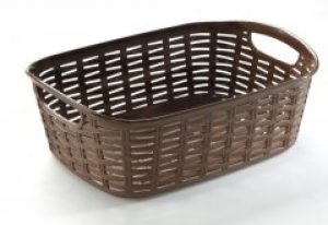 Корзина ротанг Ucsan plastik коричневая 3 л M-065