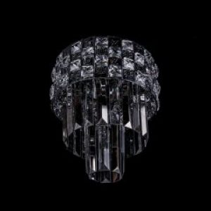 Припотолочная хрустальные люстра на 3 лампочки P5-E1799/3/CH