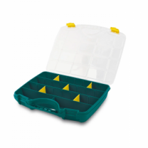 Органайзер со сменными перегородками Tayg Box пластиковый для хранения деталей и инструментов разного размера