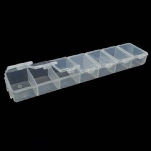 Органайзер для хранения бисера на 7 ячеек