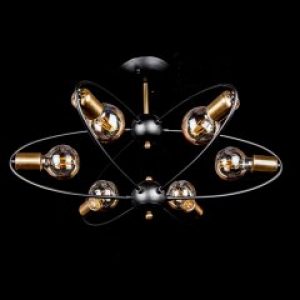 Люстра лофт на 6 лампочек (лампочки в комплекте) P5-N3650/6/