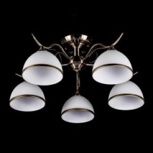 Люстра на 5 лампочек (античная бронза) P5-N2992/5/AB