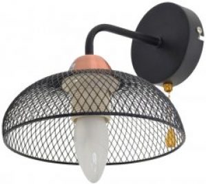 Бра Brille BL-592W/1 E27 BK/Cop (29-146)