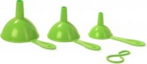 Набор воронок Fissman из 3 шт Зеленых (7275 З)