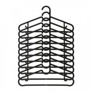 Набор вешалок IKEA SPRUTTIG для одежды 10 шт черный (203.170.79)