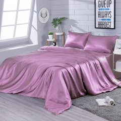 Комплект постельного белья Zastelli Шелковое фиолетовое 145x210 см (2500000968242)