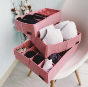 Набор органайзеров для нижнего белья из 3 шт Кэнди