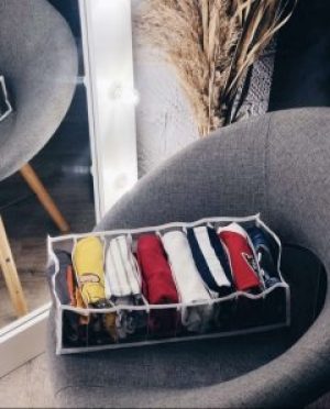 Органайзер для хранения нижнего белья белый