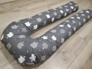 U-образная Подушка для беременных обнимашка Подкова 160см со съемной наволочкой в комплекте