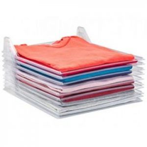 Набор органайзеров EZSTAX. Система хранения одежды на 10 ячеек для сорочек