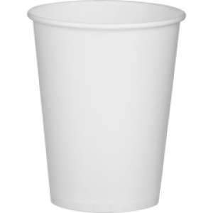 Стаканы одноразовые бумажные BuroClean белые термо 250 мл 50 шт (1080022)