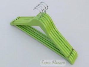 Набор вешалок Hanger WD 45 см зеленые деревянные 5 шт