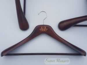 Вешалка Mainetti Group Kazara L 45 см коричневая деревянная