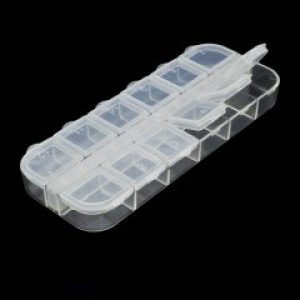 Органайзер для хранения бисера на 12 ячеек