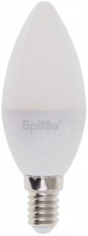 Лампа светодиодная Brille LED E14 5W WW C37 dim 2 шт (33-649-2)