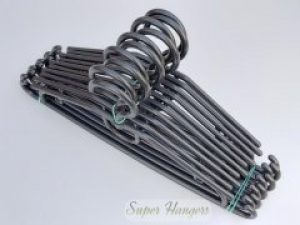 Набор детские плечики вешалки VPL D32 черные пластмассовые 10 шт 32 см