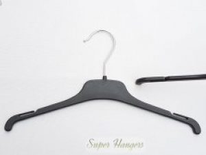 Набор детские плечики вешалки VPL TOP30 30 см черные пластмассовые 10 шт