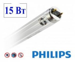 Лампа Бактерицидная Philips 15 ВТ G13 (безозоновая)