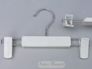 Детские плечики вешалки Hanger 22 см белые пластмассовые для брюк и юбок