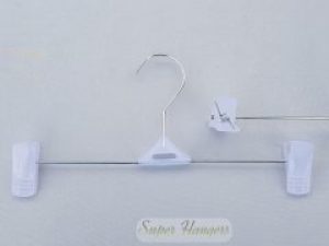 Набор детские плечики вешалки Liting 26 см металлические для брюк и юбок 10 шт