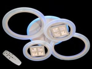 Потолочная светодиодная люстра с диммером 90W 8200