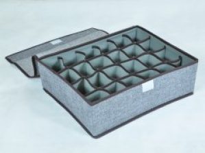 Органайзер для мужского белья и носков. Серый