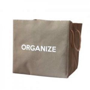 Короб текстильный ORGANIZE Storage 20х20х20 см Бежевый (11834592)