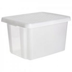 Бокс пластиковый прозрачный Curver с крышкой 26 л (11578735)