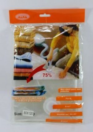 Набор с 5 шт вакуумные пакеты для хранения одежды 80*120 см