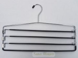 Многоярусные плечики вешалка для брюк Hanger MN4 40 см металлические на 4 яруса