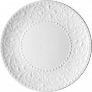 Тарелка десертная Ardesto Olbia White Белый 19 см (AR2919WC)