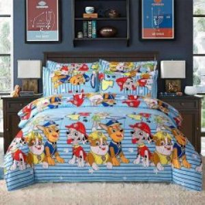 Комплект постельного белья Щенячий патруль Krispol Детский полуторный хлопок 150*220 (715.168899.2)